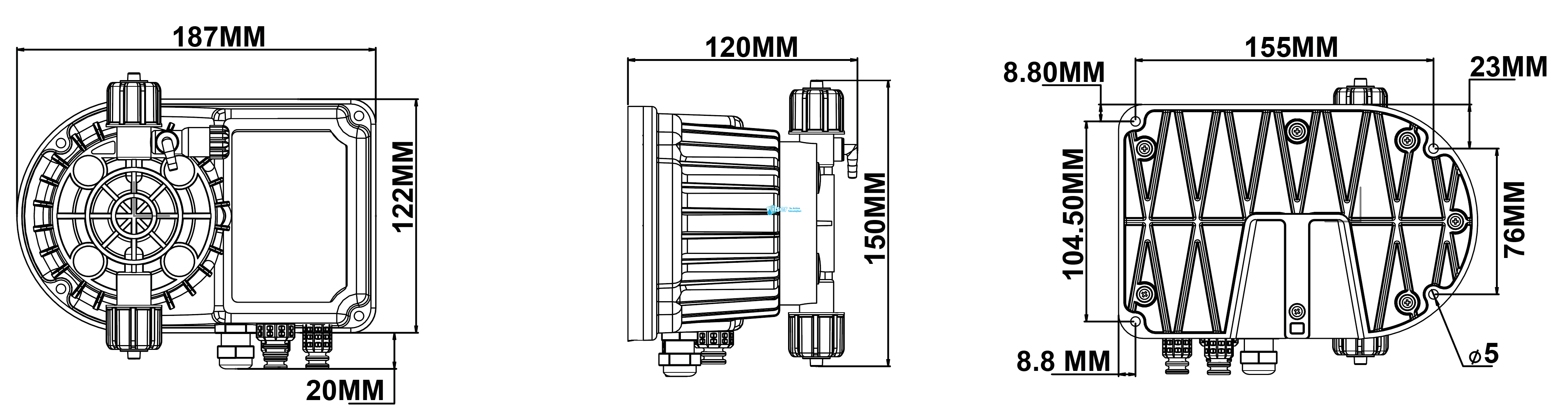 Antech DP LARA A 10L/5B V220FAT Dozaj Pompası